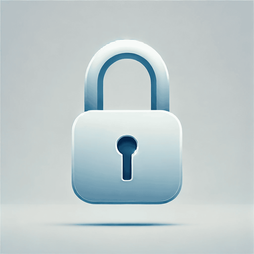 lock-pp Closed padlock icon representing security and privacy protection